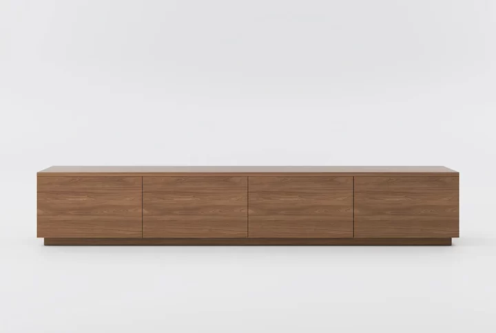 Mr. Black TV Stand walnut finish