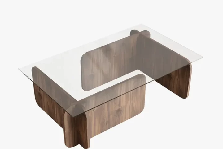 Melody Veneer coffee table modern design