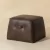 Faux leather: Dark brown