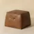Faux leather: tobacco tan