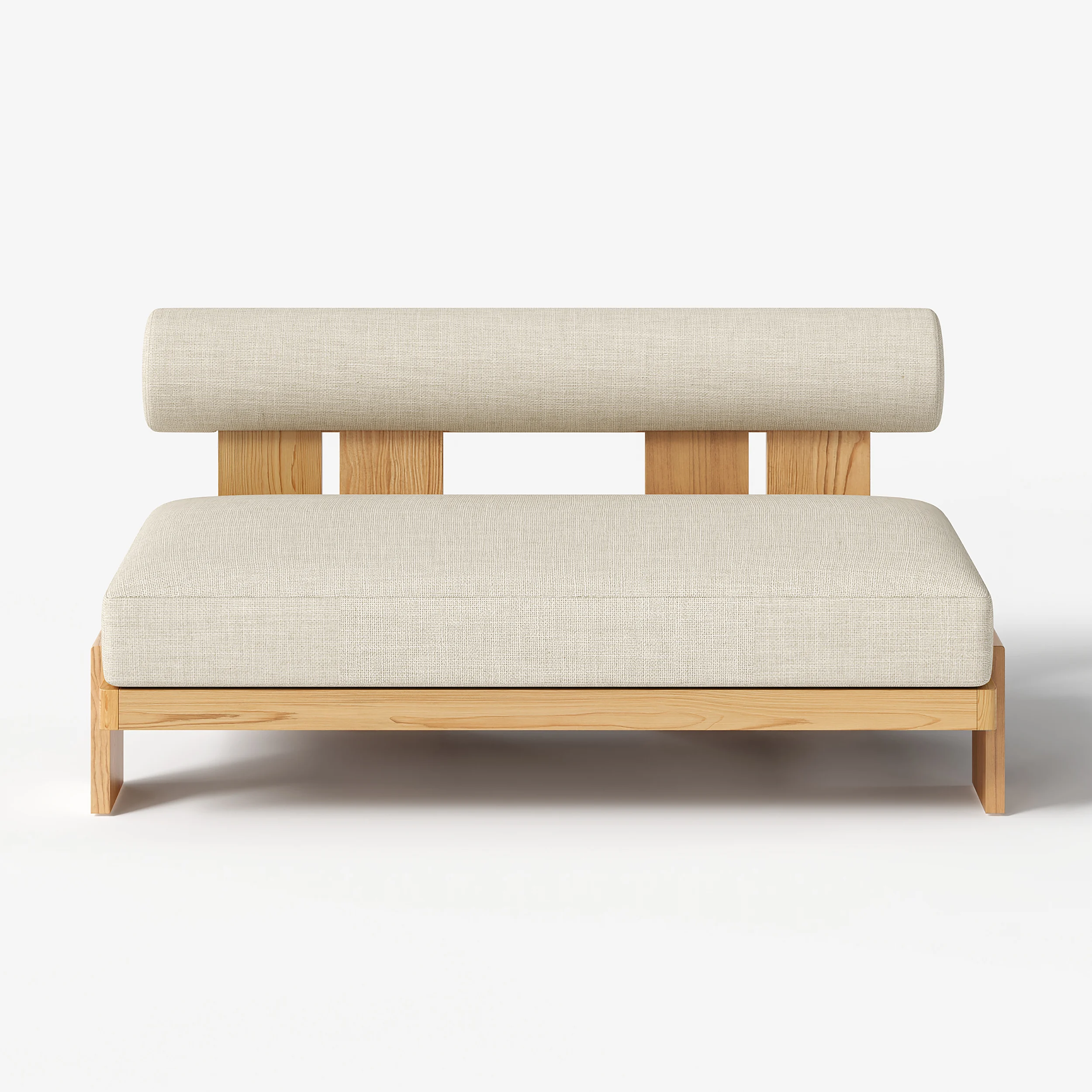 Verdana 4 Piece Outdoor Teak Sofa Set with Coffee Table (1)