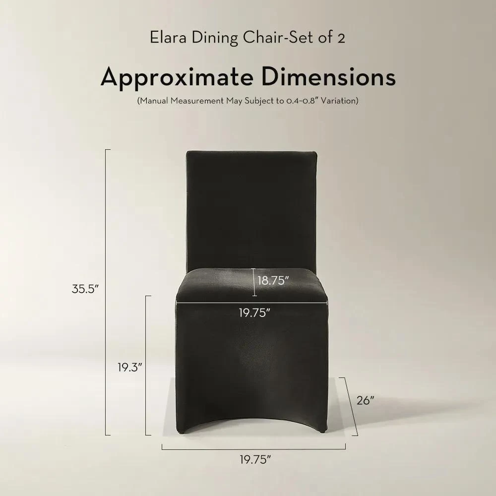 Eliza Dining Chair -Charcol Velvet (3)