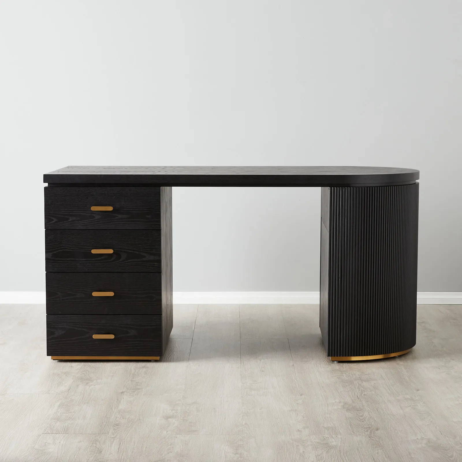 Aurelius Black & Gold Wooden Desk (8)