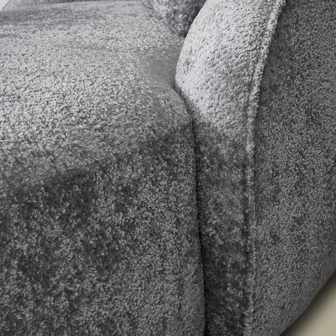 Aurora Curved Chenille Chaise (5)