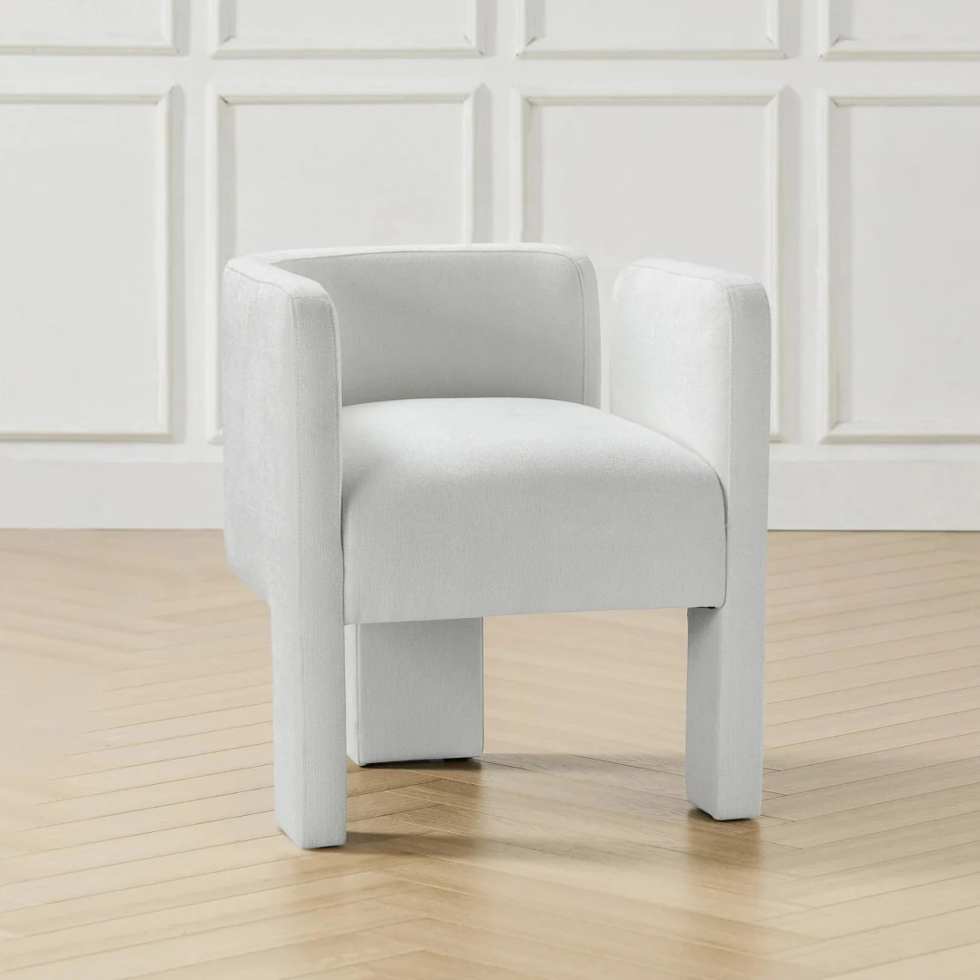 Aveline Ivory Cutout Dining Chair (3)