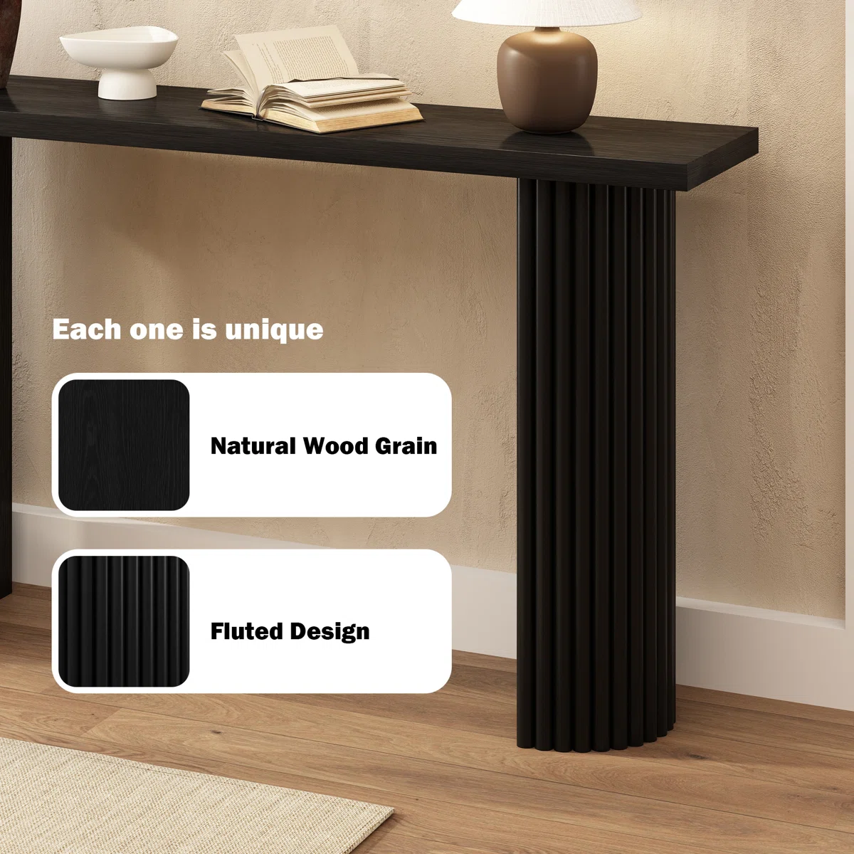 Gennari Fluted Console Table (2)