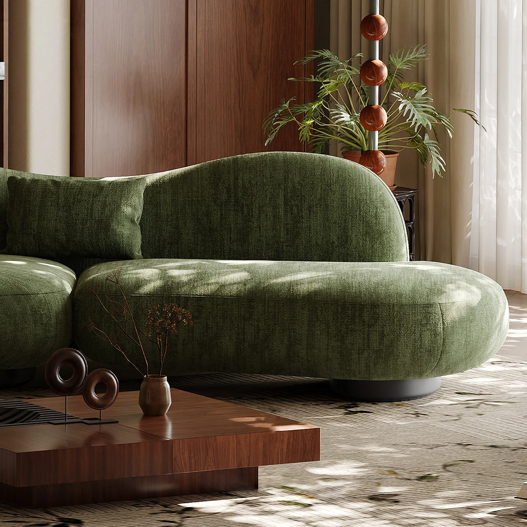 Meadow Curved Sectional Sofa (5)