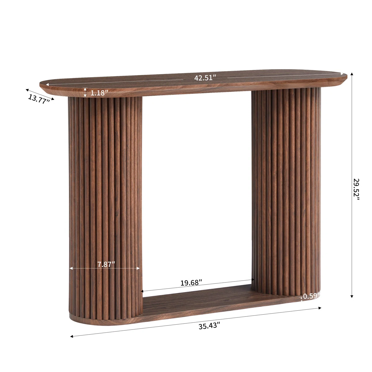 Rustic Farmhouse ConsoleTable (1)