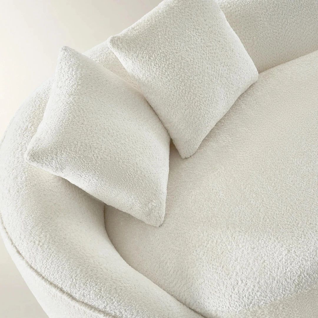 Solara Curved Chenille Chaise (4)