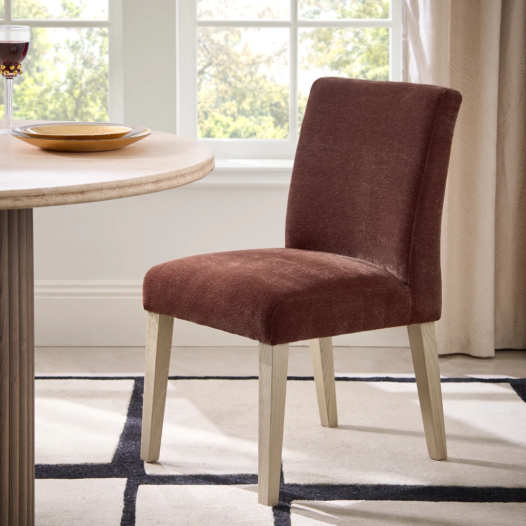 Stria Chenille Dining Chair (1)