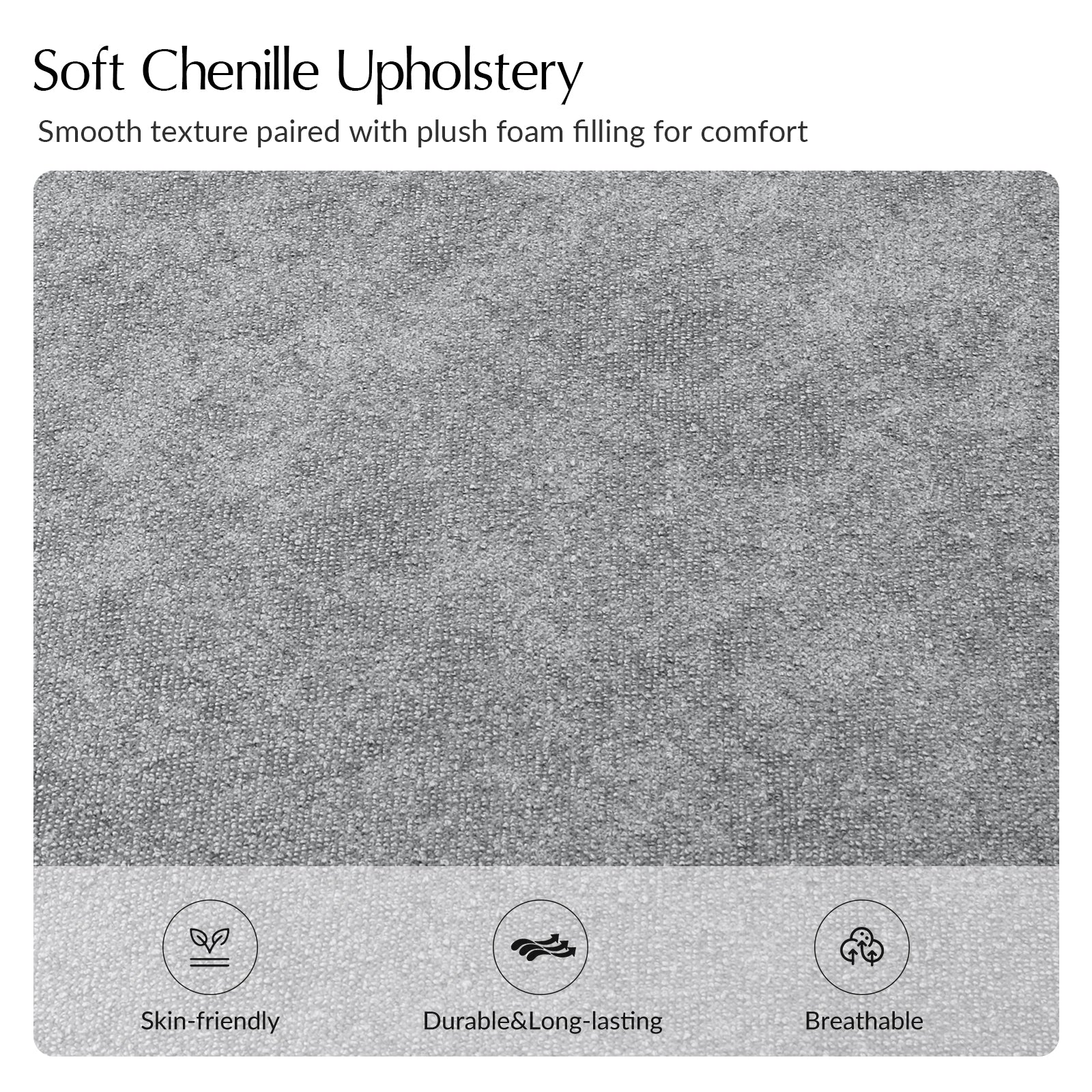 Aurora Modern Round Ottoman (1)