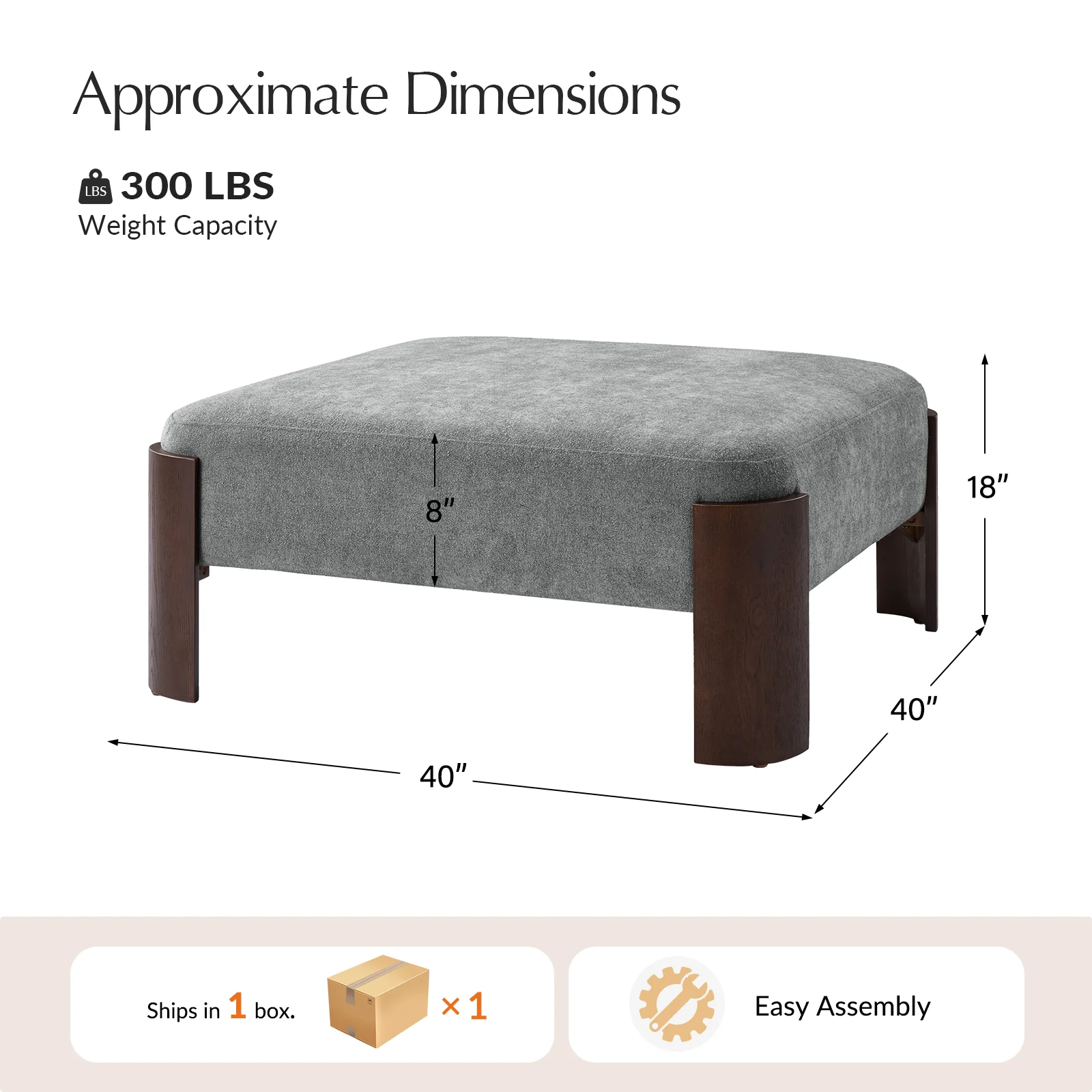Aurora Modern Round Ottoman (10)