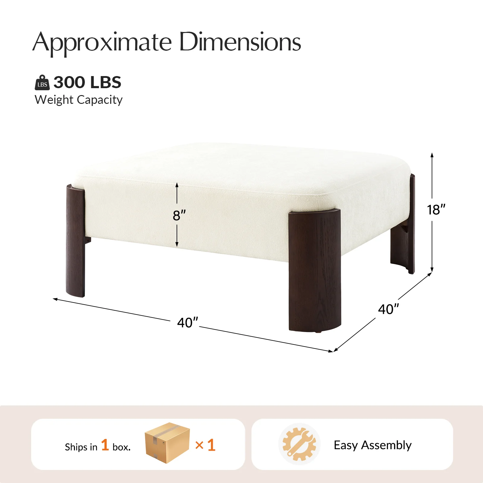 Aurora Modern Round Ottoman (15)