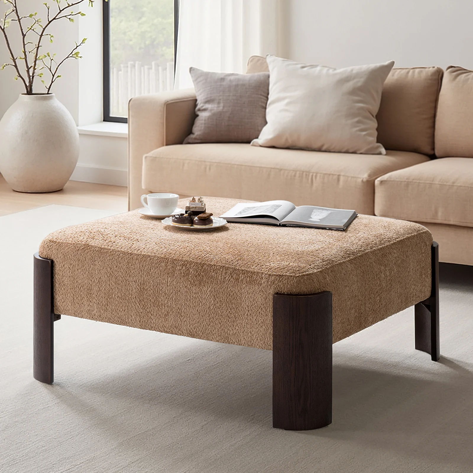 Aurora Modern Round Ottoman (4)