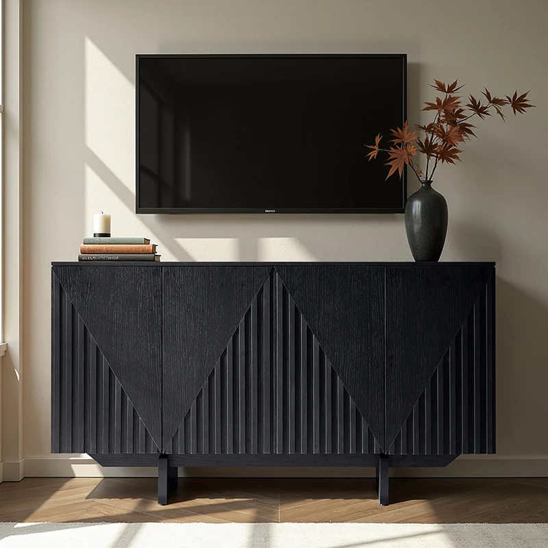 Dietreich Wooden Buffet Sideboard (3)
