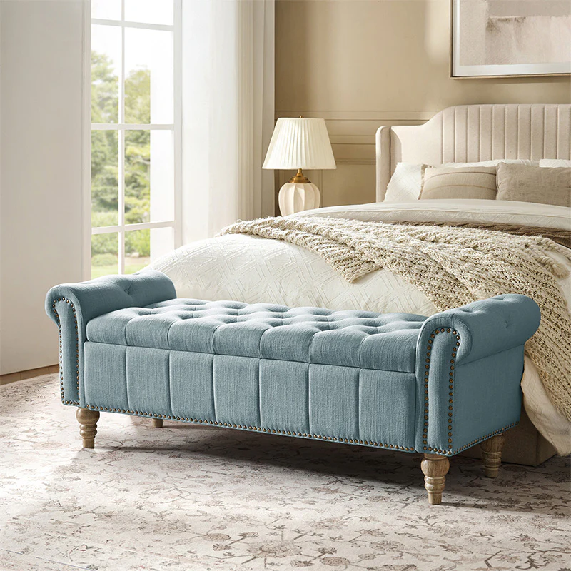 Gemma Classic Tufted Storage Bench (13)