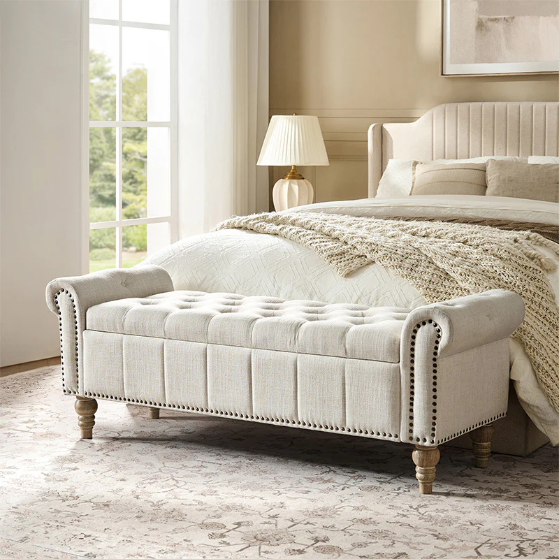 Gemma Classic Tufted Storage Bench (18)