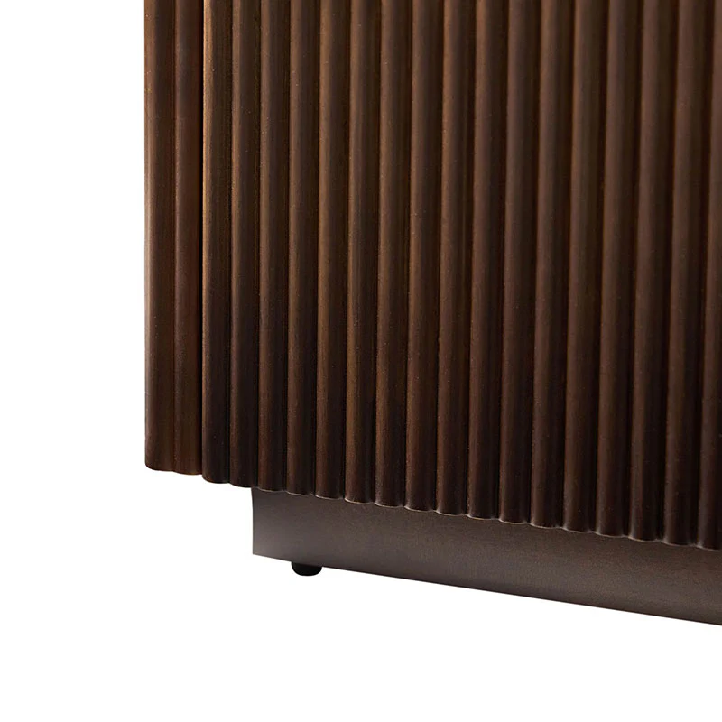Mack Modern Fluted Solid Wood Sideboard. (11)