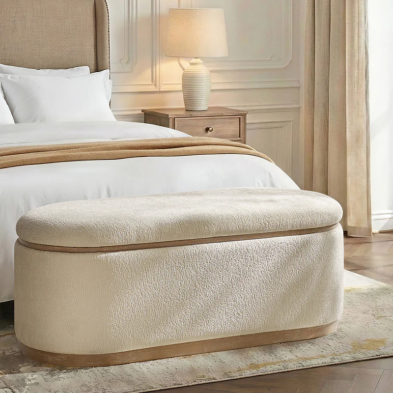Nova Modern Chenille Storage Bench (16)