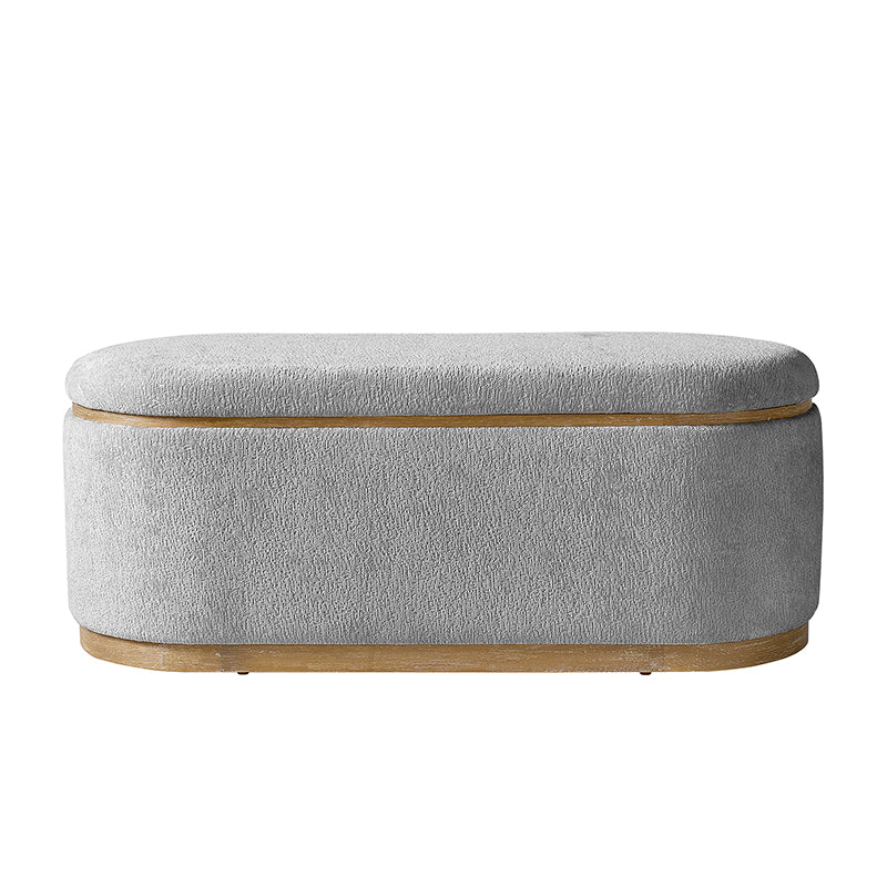 Nova Modern Chenille Storage Bench (2)