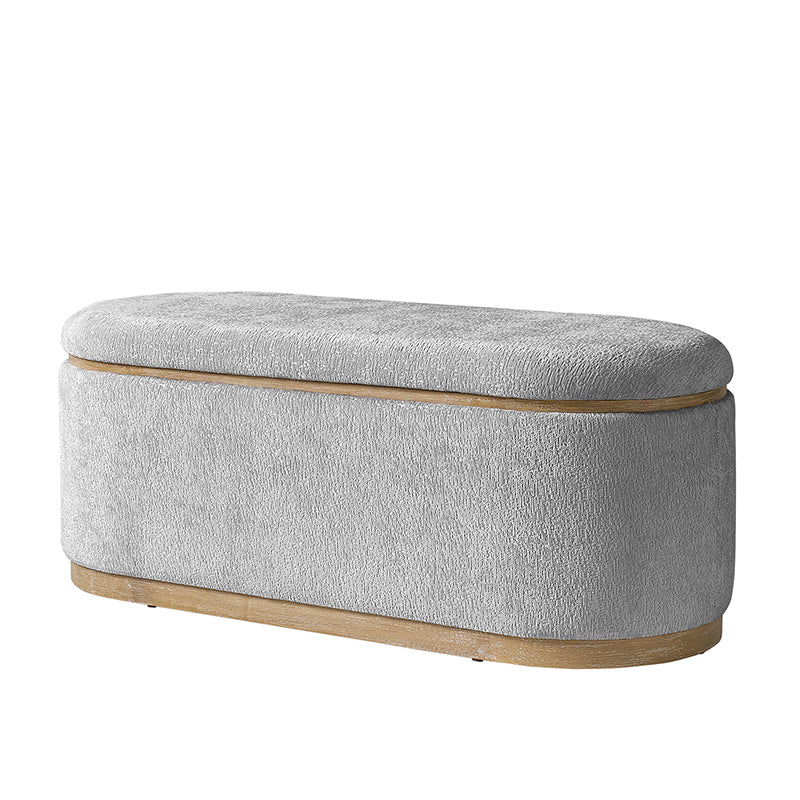 Nova Modern Chenille Storage Bench (3)