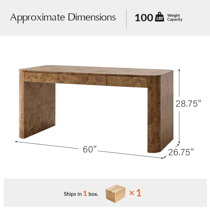 Poplar Burl Desk (6)