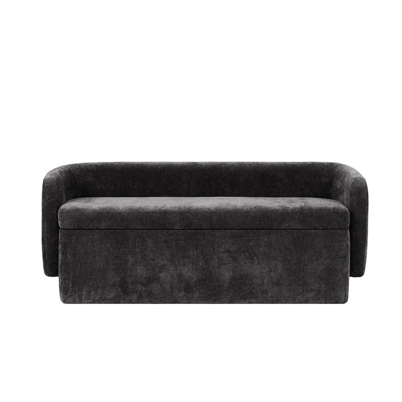 Serena Modern Chenille Storage Bench (19)