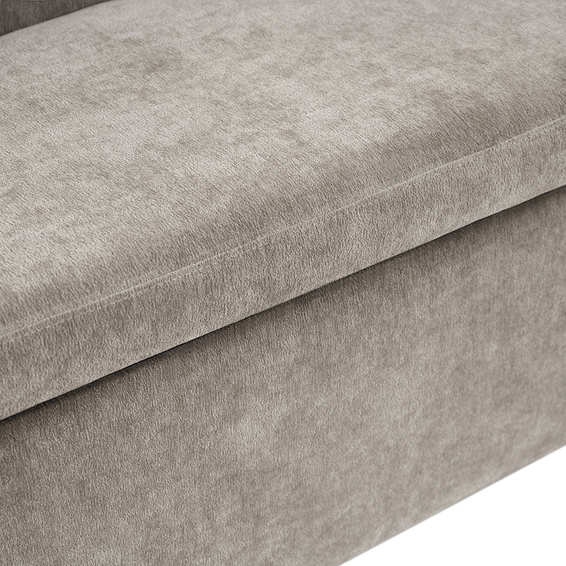 Serena Modern Chenille Storage Bench (2)