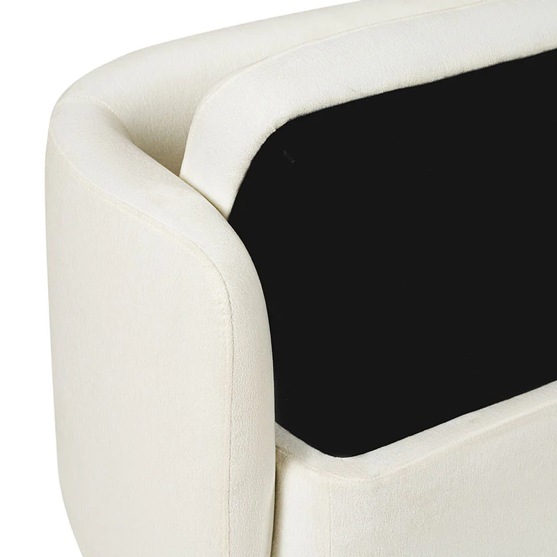 Serena Modern Chenille Storage Bench (5)