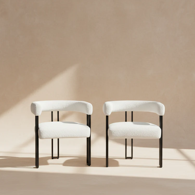 Chenille Dining Chair (4)