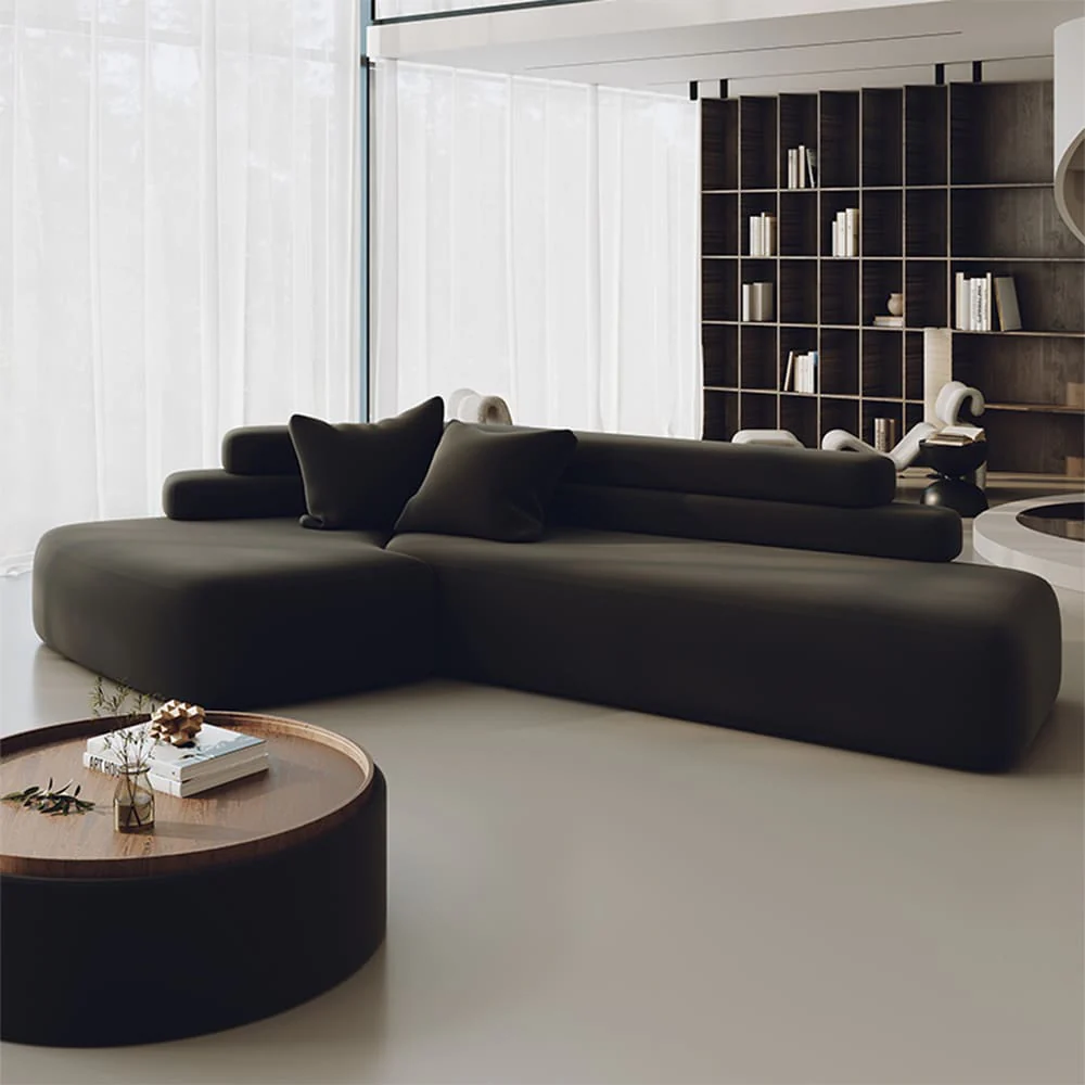 Saul Velvet 4 Seater Sofa (2)
