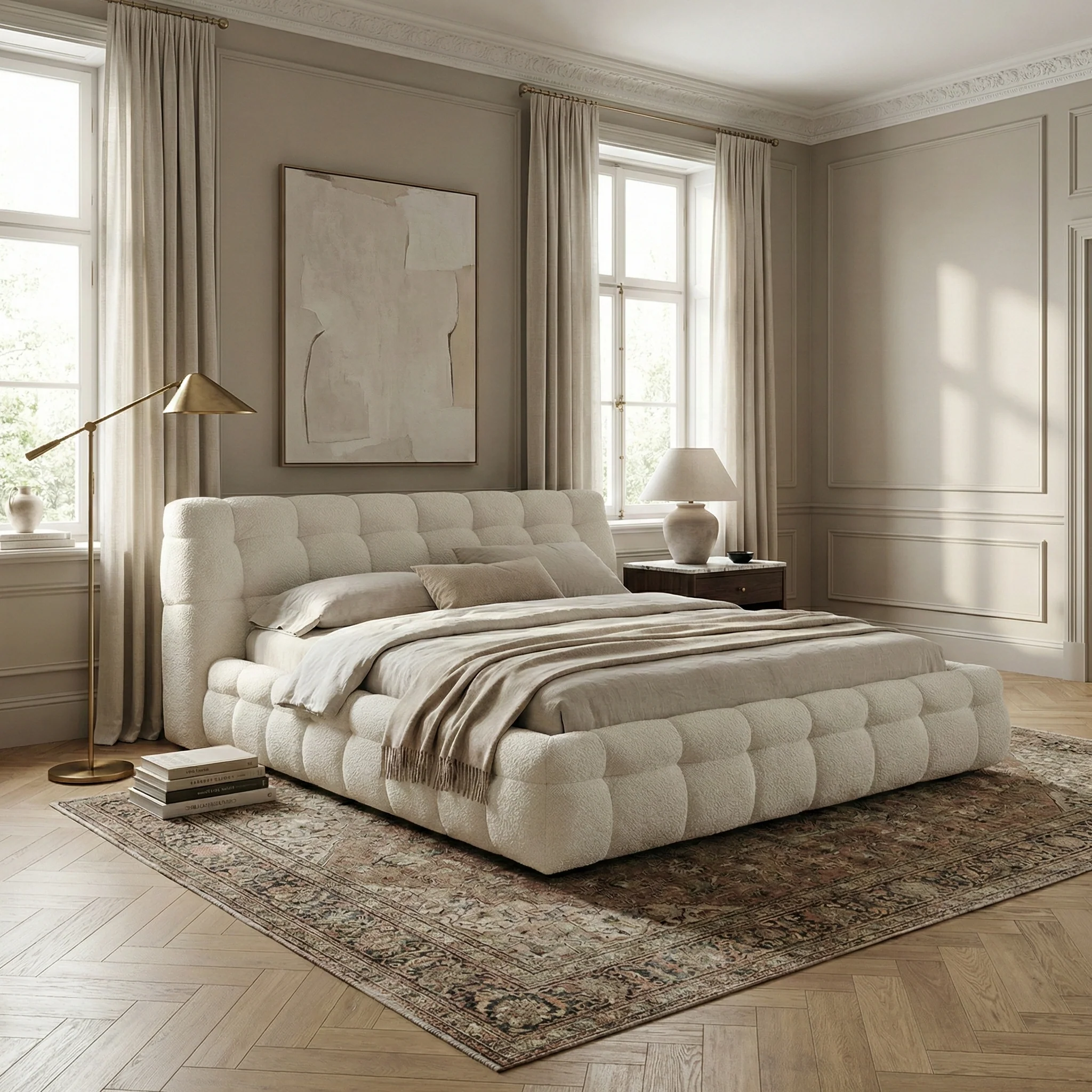 Michelin Bed -marshmallow-puff-boucle-bed- (4)