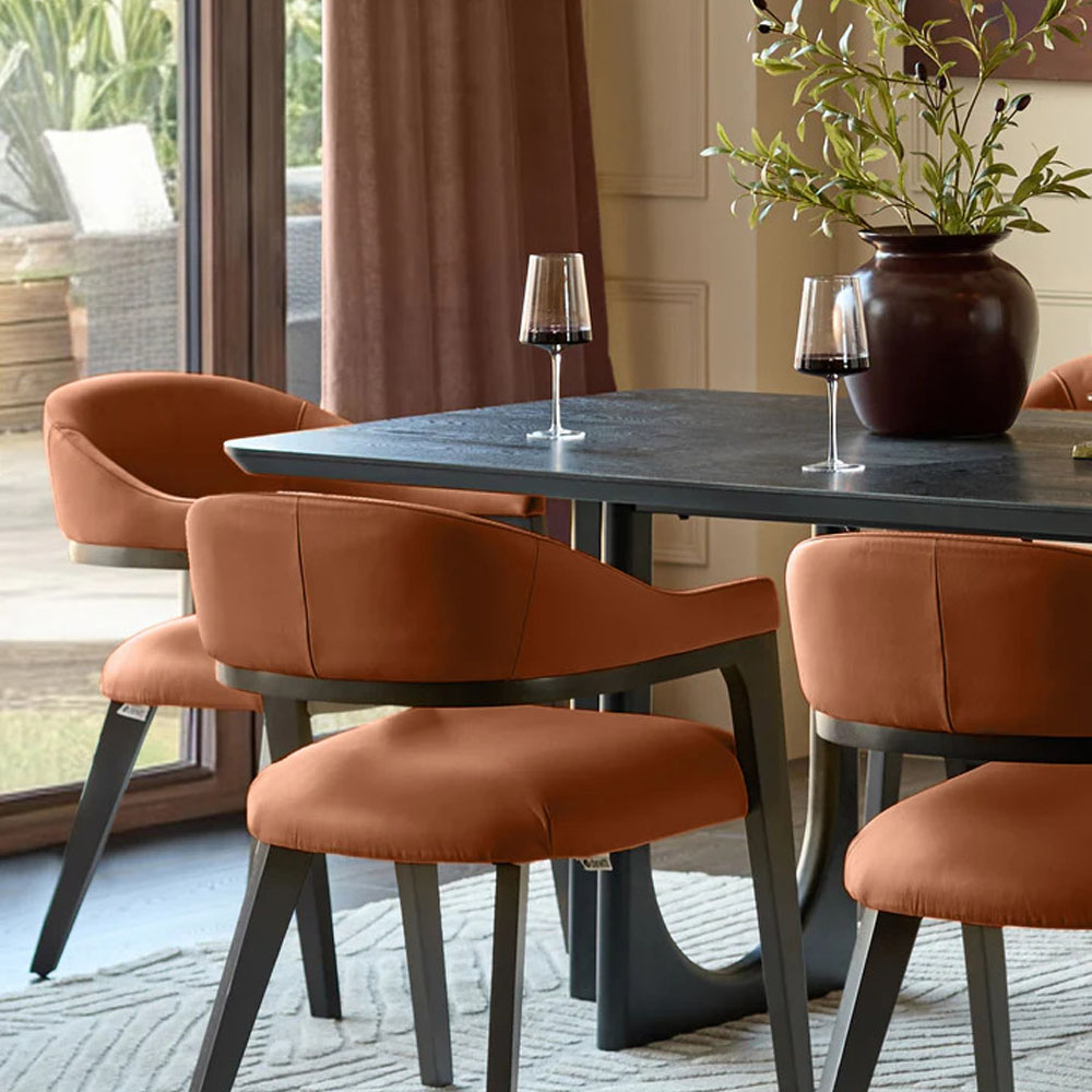 Dylan tan leather chair (1)