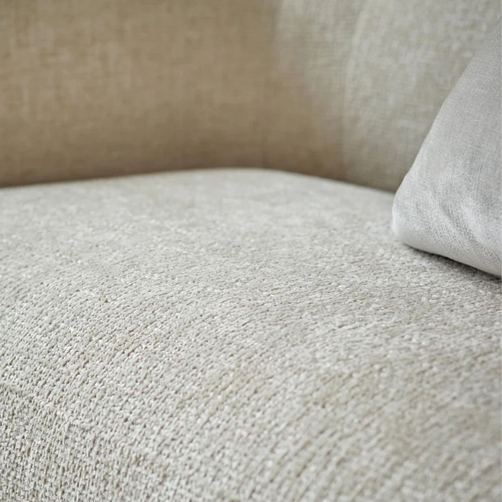 Florence Natural Fabric 3 Seater Sofa (7)