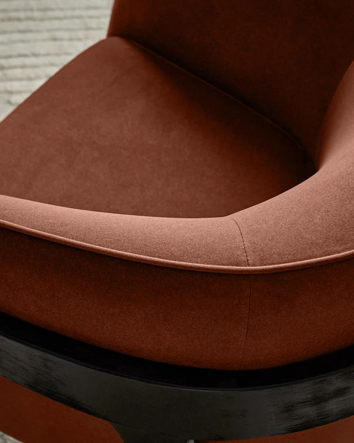 Palmer Toffee Red Occasional Chair (2)