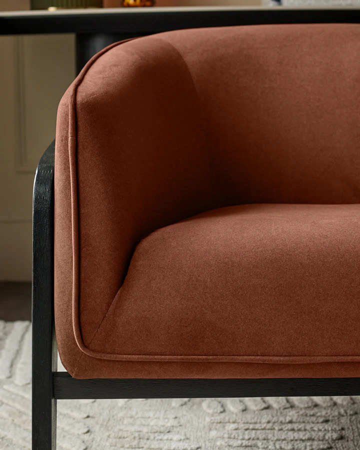 Palmer Toffee Red Occasional Chair (3)