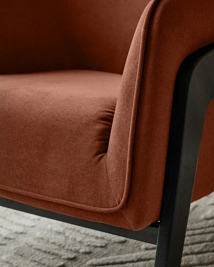 Palmer Toffee Red Occasional Chair (4)