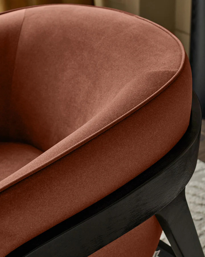 Palmer Toffee Red Occasional Chair (5)