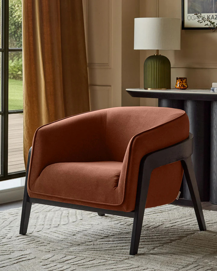 Palmer Toffee Red Occasional Chair (8)