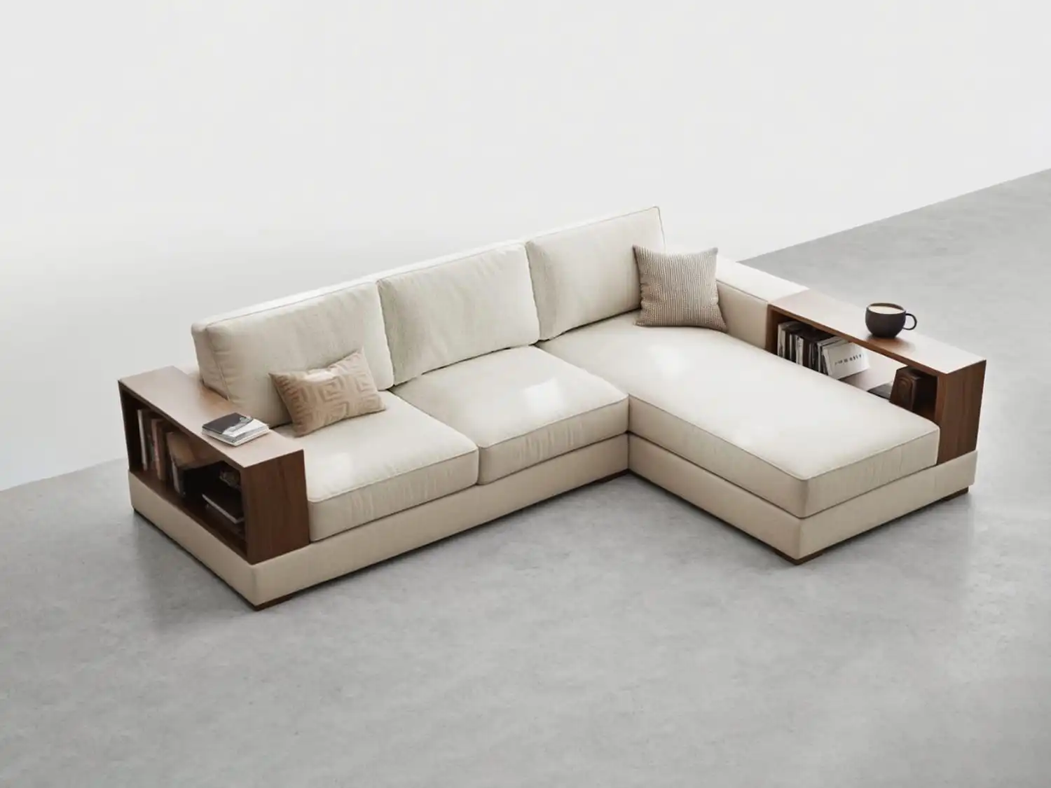 Moderno Bianco Sofa (6)