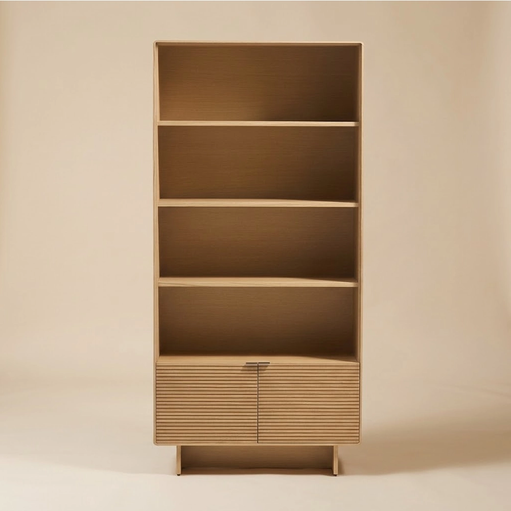 Norlen Contemporary Oak Cabinet Sideboard (1)