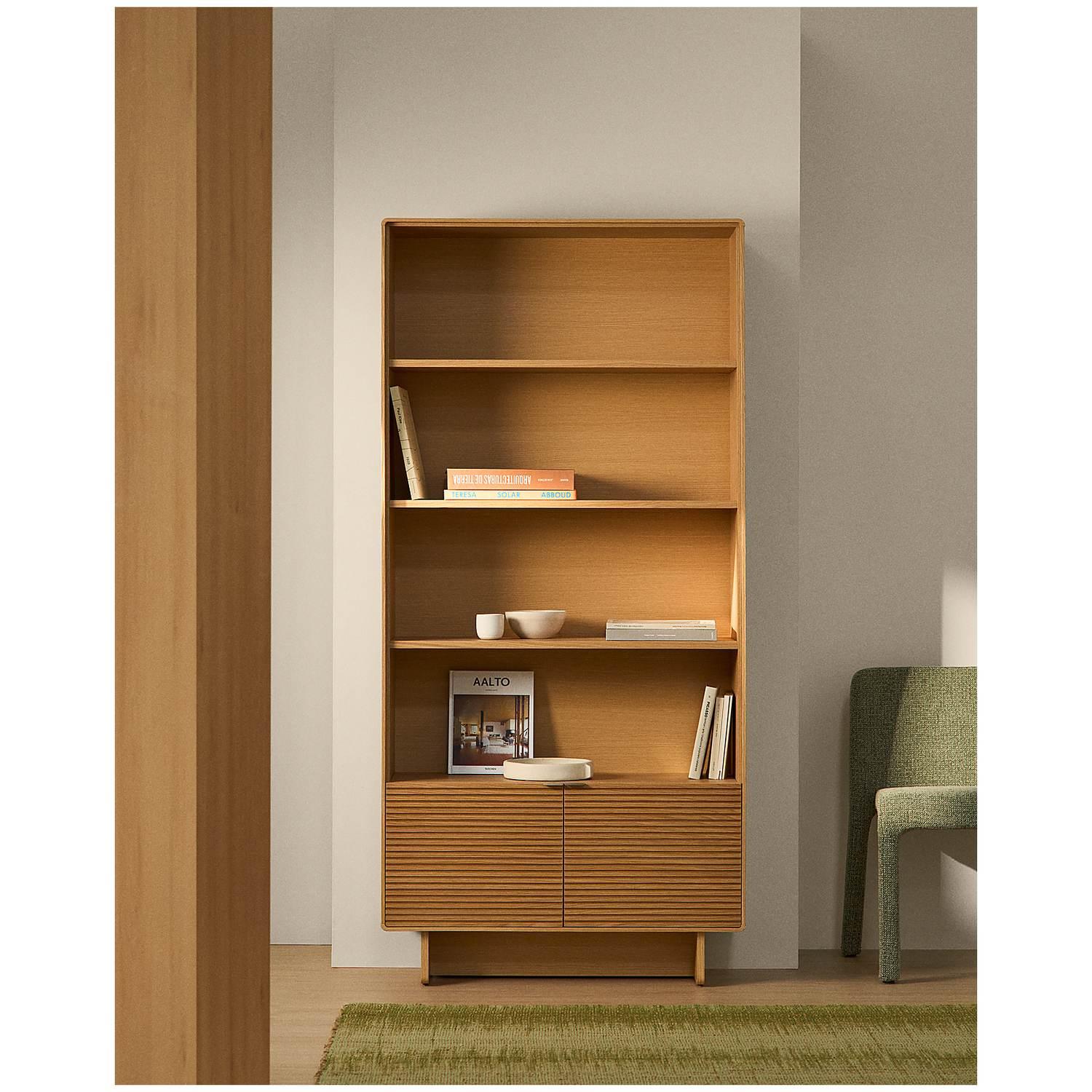 Norlen Contemporary Oak Cabinet Sideboard (8)